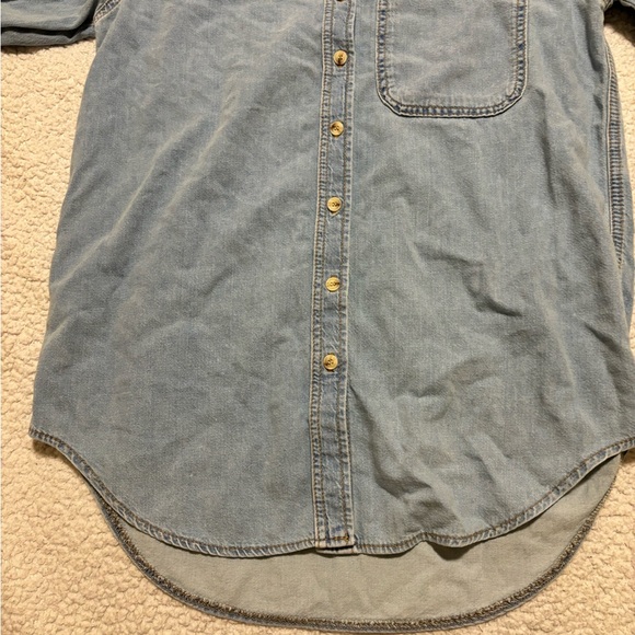 Topshop Moto Button Down - Picture 7 of 13